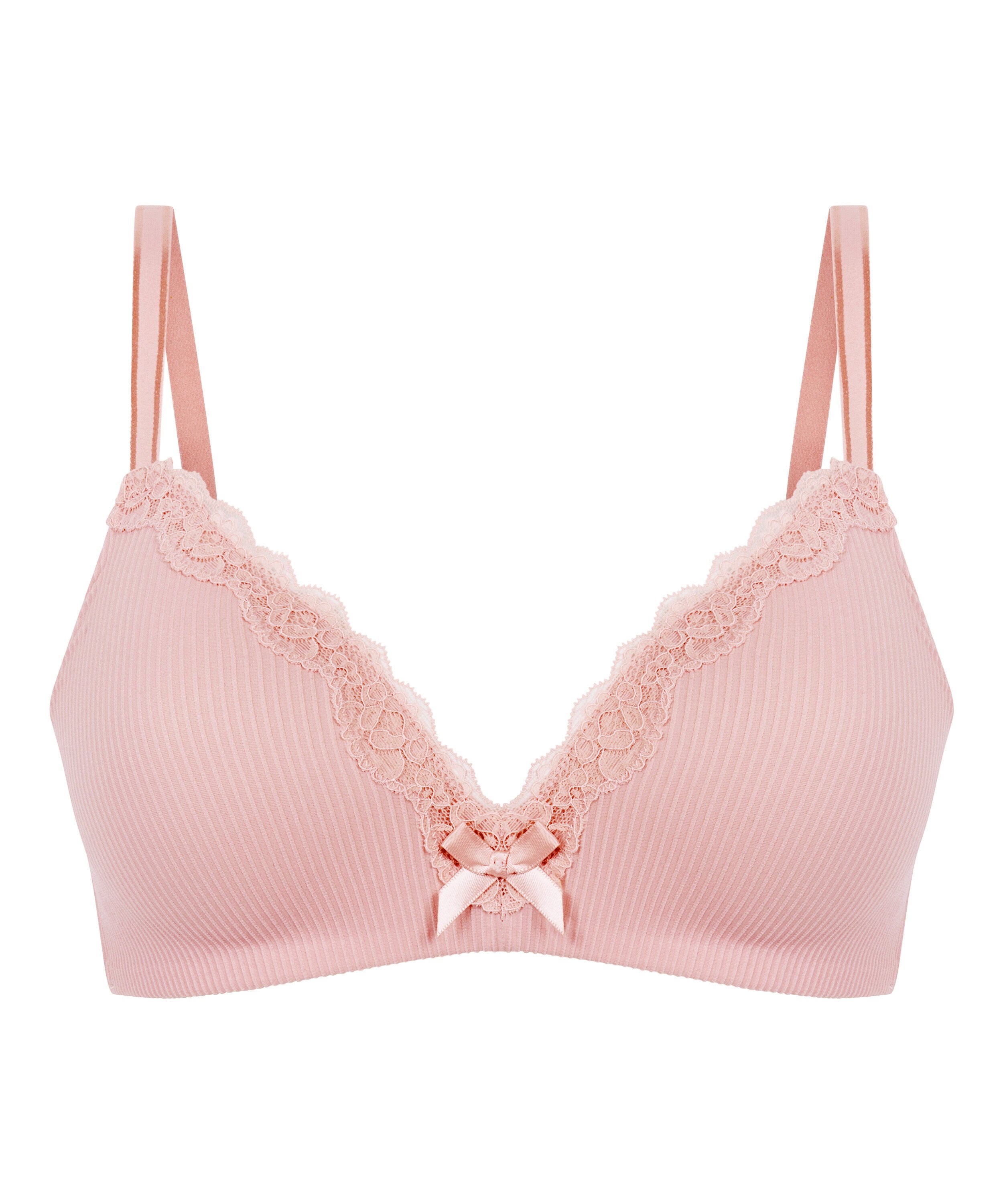 Lola Padded Non-Wired Bra, Pink