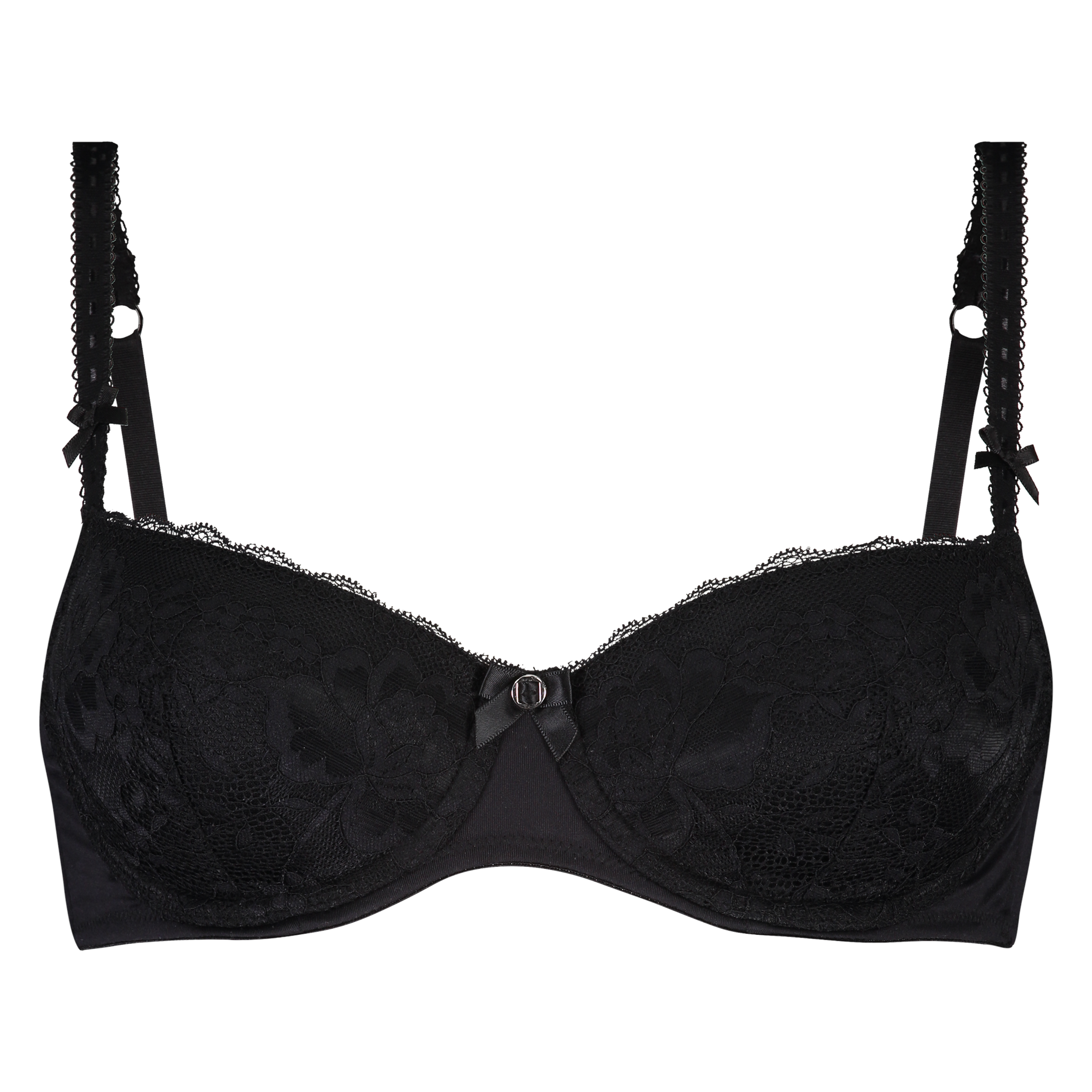 Maya Padded Underwired Bra, Black, main