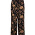 Pants Woven Print, Black