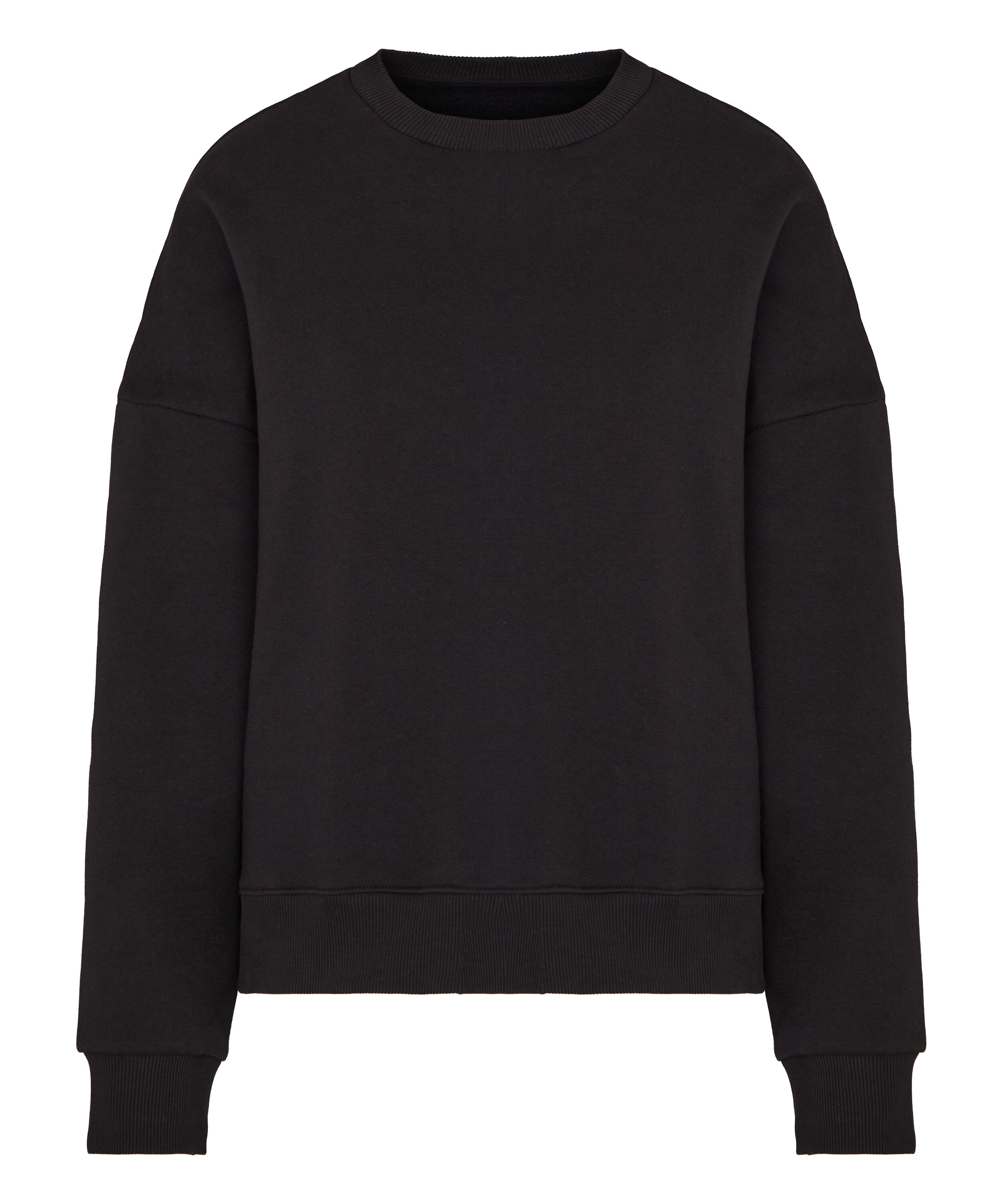 Top Crew Brushed Sweat, Black