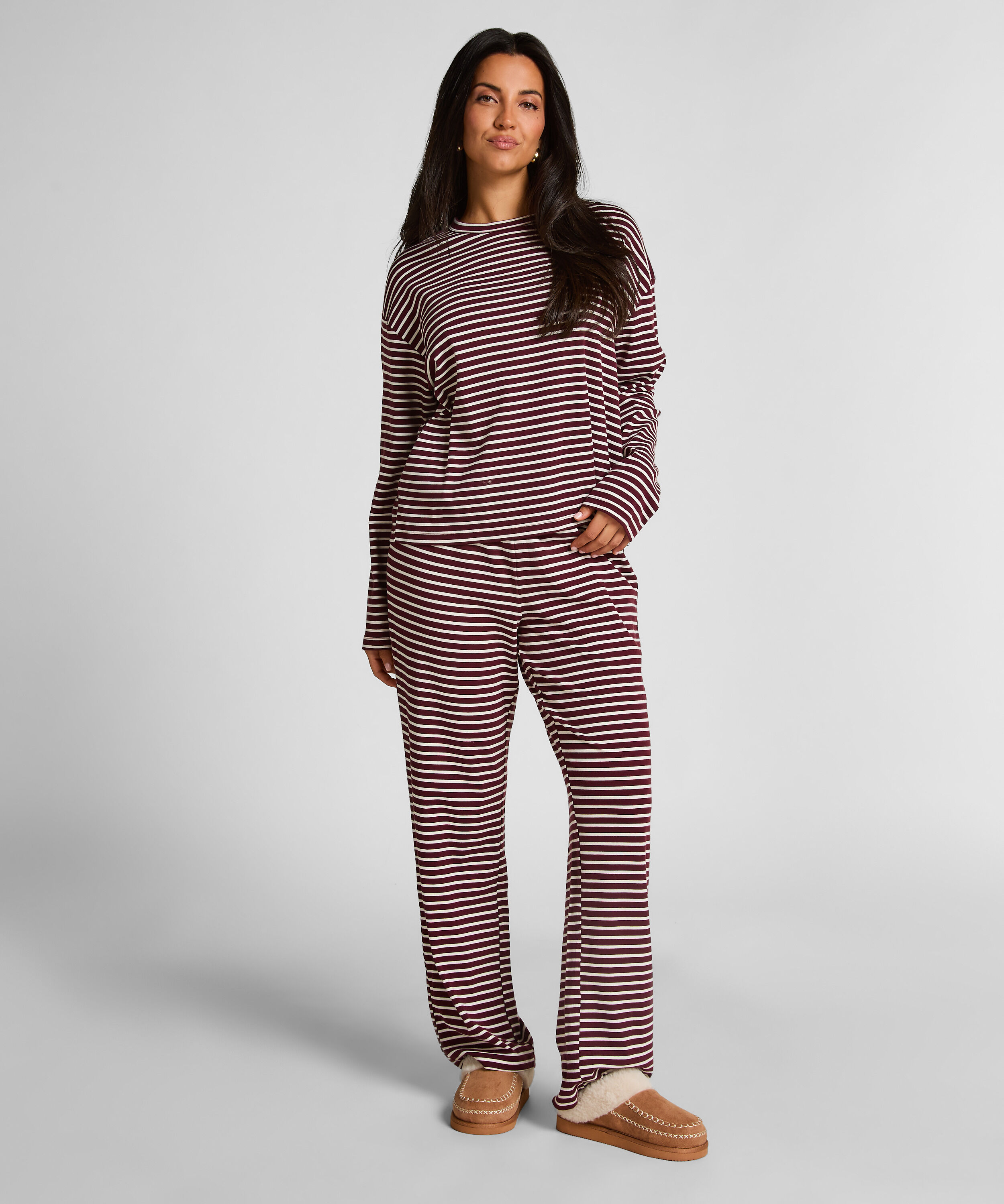 Pyjamaset Cotton Jersey, Purple