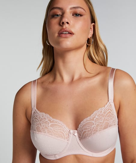 Sophie Non-Padded Underwired Bra, Pink