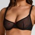 Chelsey Non-Padded Underwired Bra, Black
