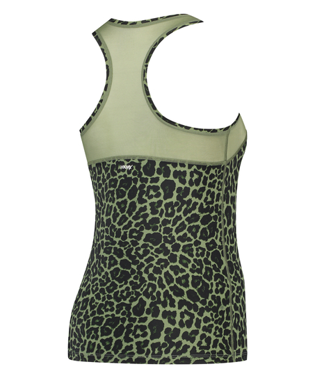 HKMX Sport slim fit tank top, Green