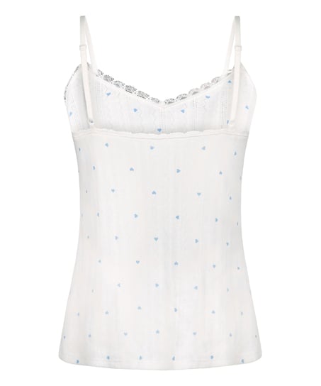 Cami lace top, Blue