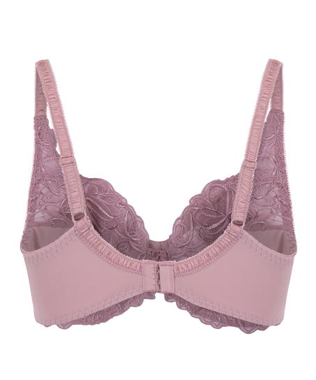 Diva Non-Padded Underwired Bra, Pink