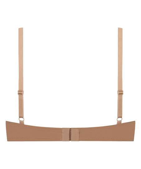 Demi Padded Underwired Bra, Brown