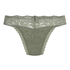 Madison Extra Low Thong, Green
