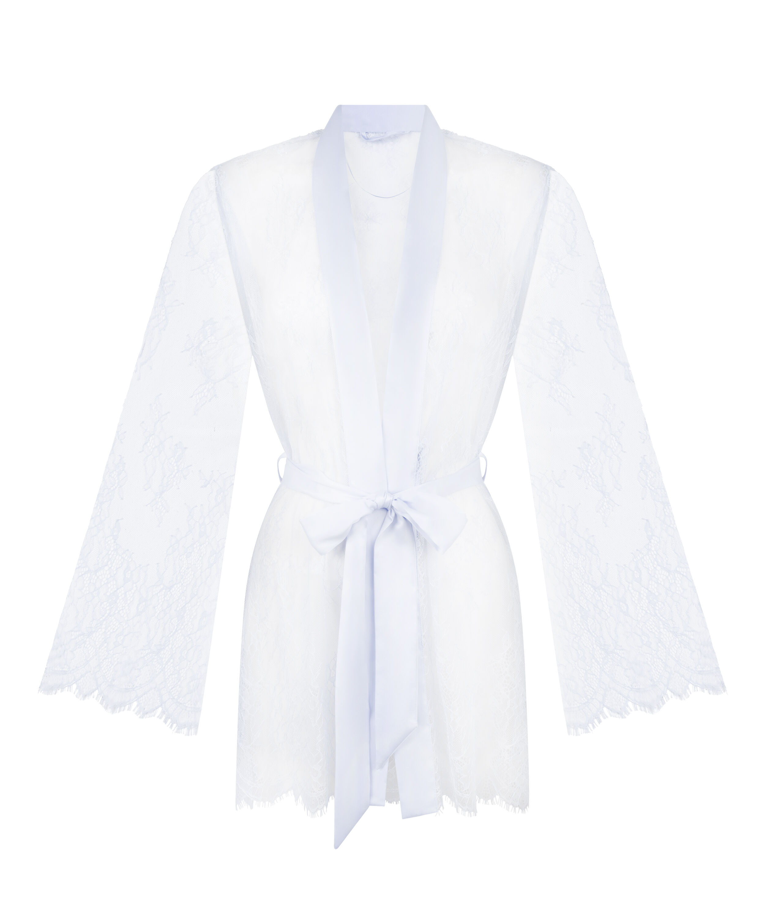 Kimono Allover Lace, Blue