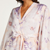Satin kimono, Pink