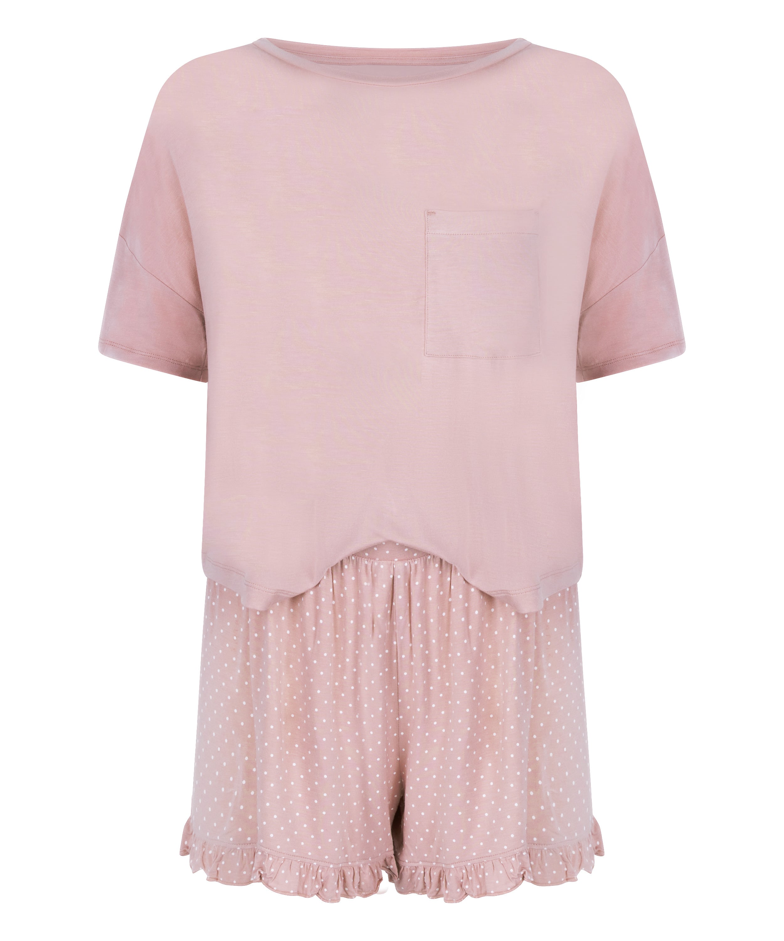 Jersey Pyjama Set, Pink, main