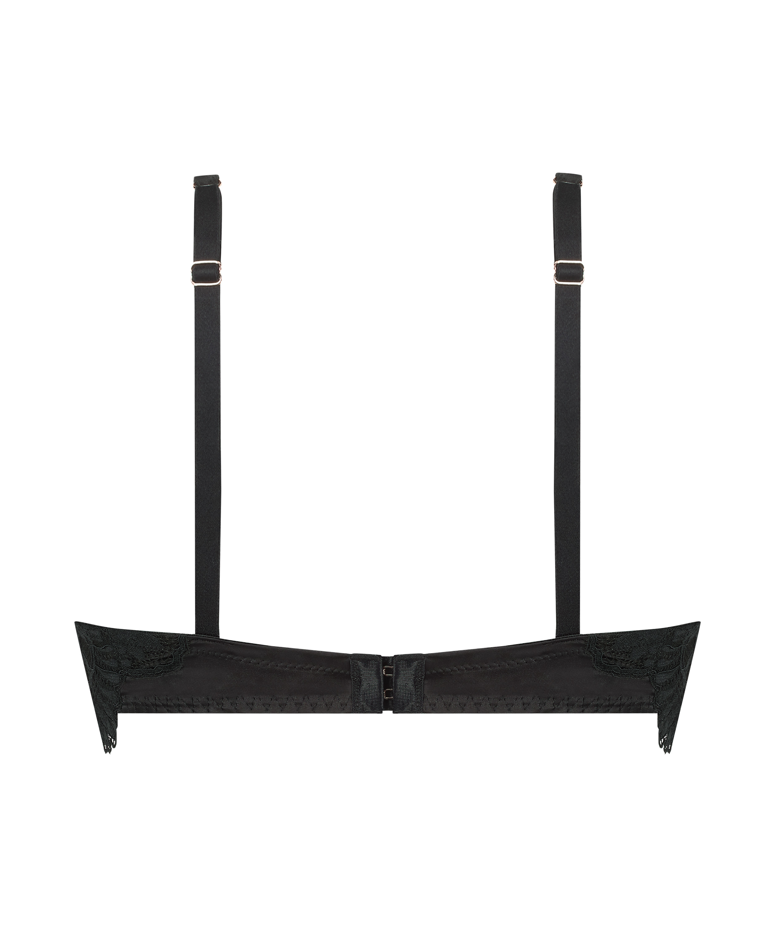 Antonia Padded Underwired Bra, Black, main