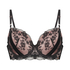 Steph Padded Underwired Bra, Black
