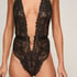 Private Brandy body open crotch, Black