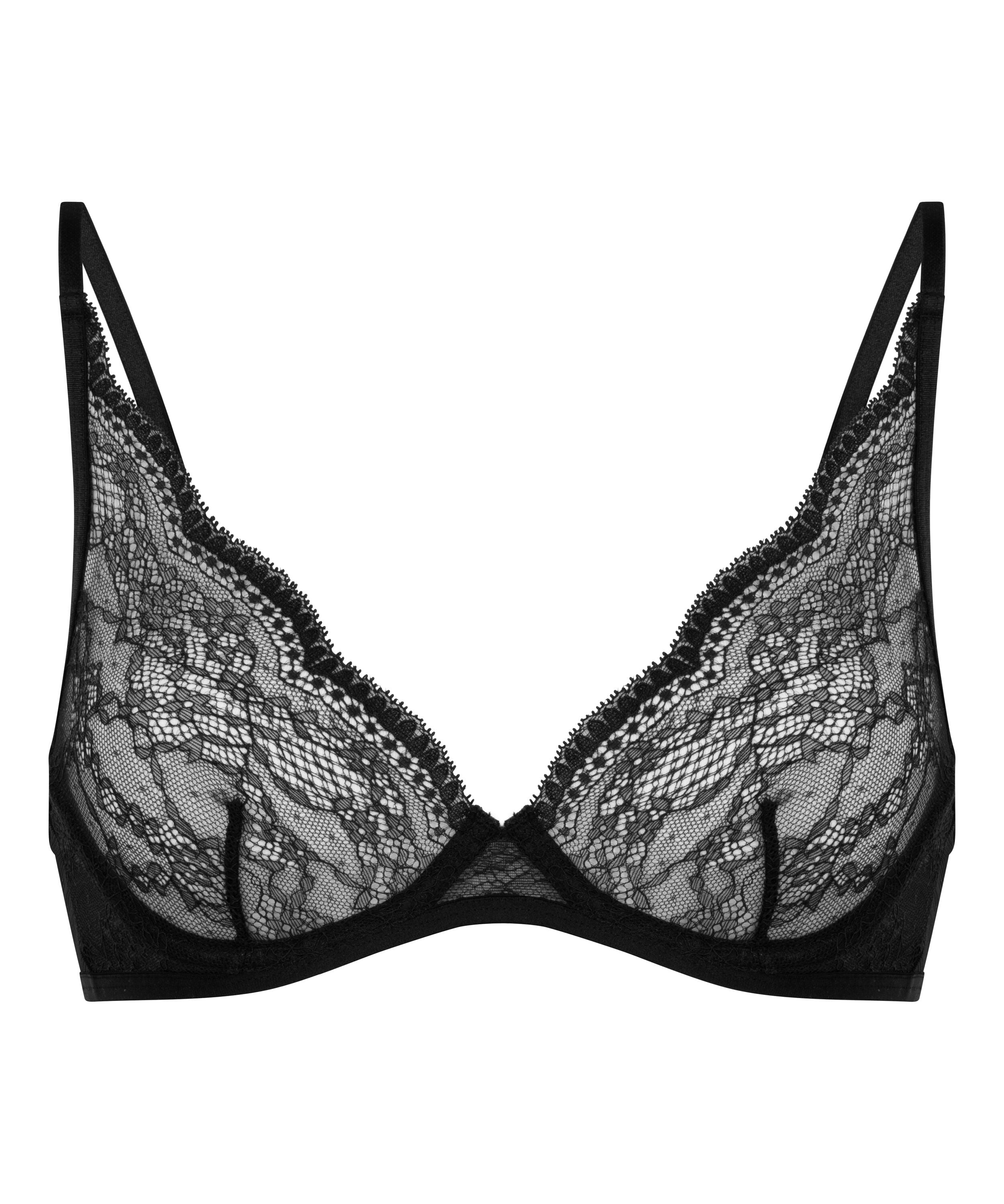 Isabelle Non-Padded Underwired Bra, Black