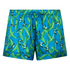 Satin pyjama shorts, Blue