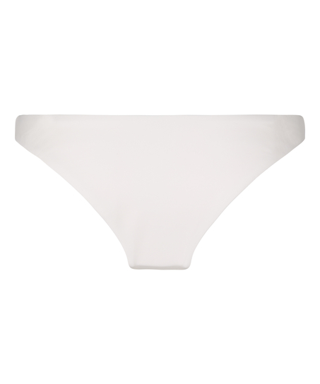 Highleg Bikini Bottom Como, White