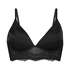Leonie Padded Non-Wired Bra, Black