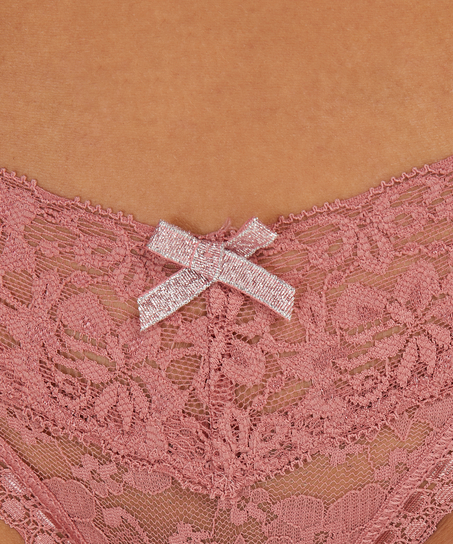 Extra Low V-Thong, Pink