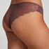 Invisible Lace Back Brazilian, Purple