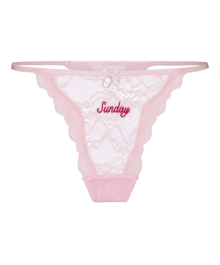 Thong Weekend, Pink