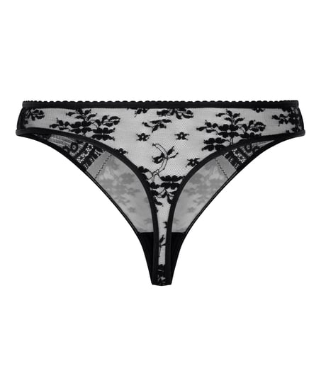 Lou Highleg thong, Black