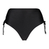 Lais Brazilian high bikini bottoms, Black