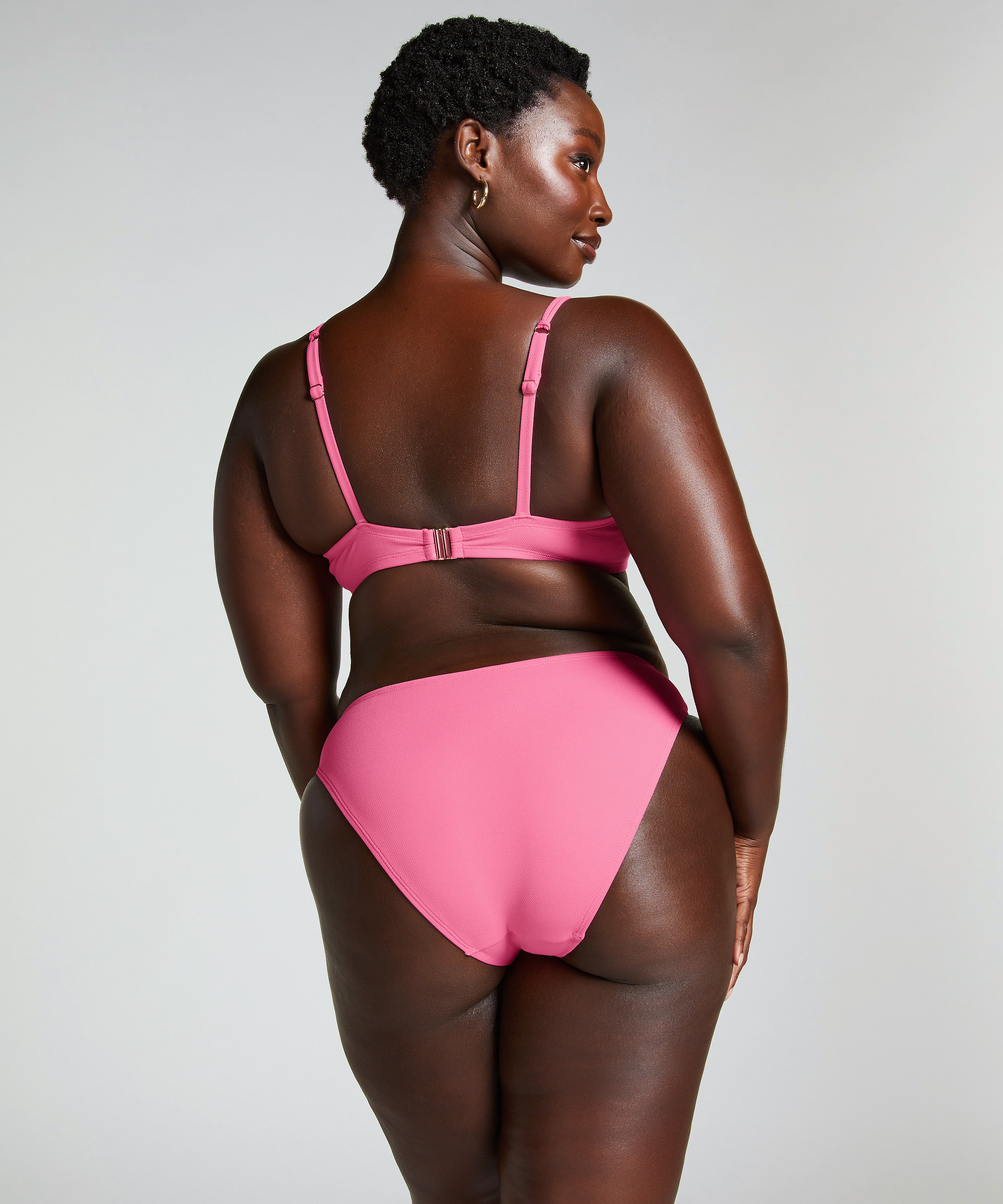 Holbox Bikini Top, Pink, main