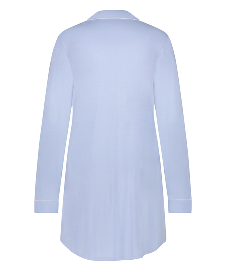 Essential Jersey Shirtdress, Blue