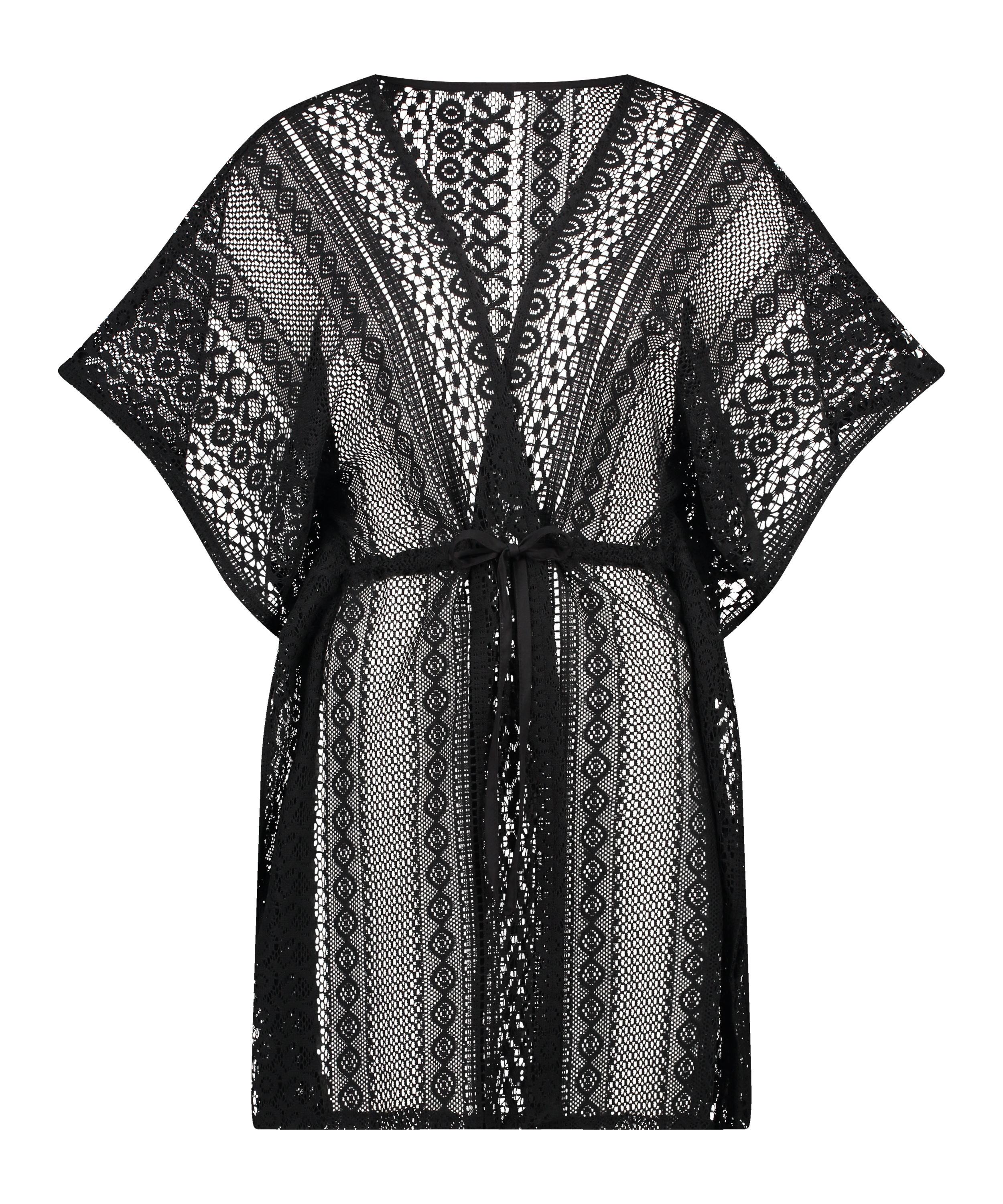 Beach Kaftan, Black, main