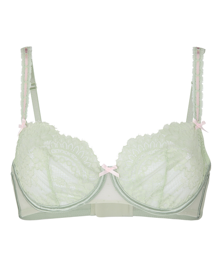 Dorothy Non-Padded Underwired Bra, Green