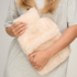 Hot Water Bottle Sheepskin, White