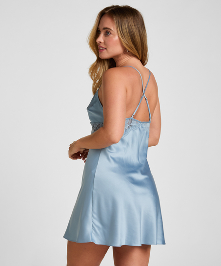 Slipdress Viktoria, Blue