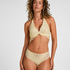 Halter Longline Bra Prina, Yellow