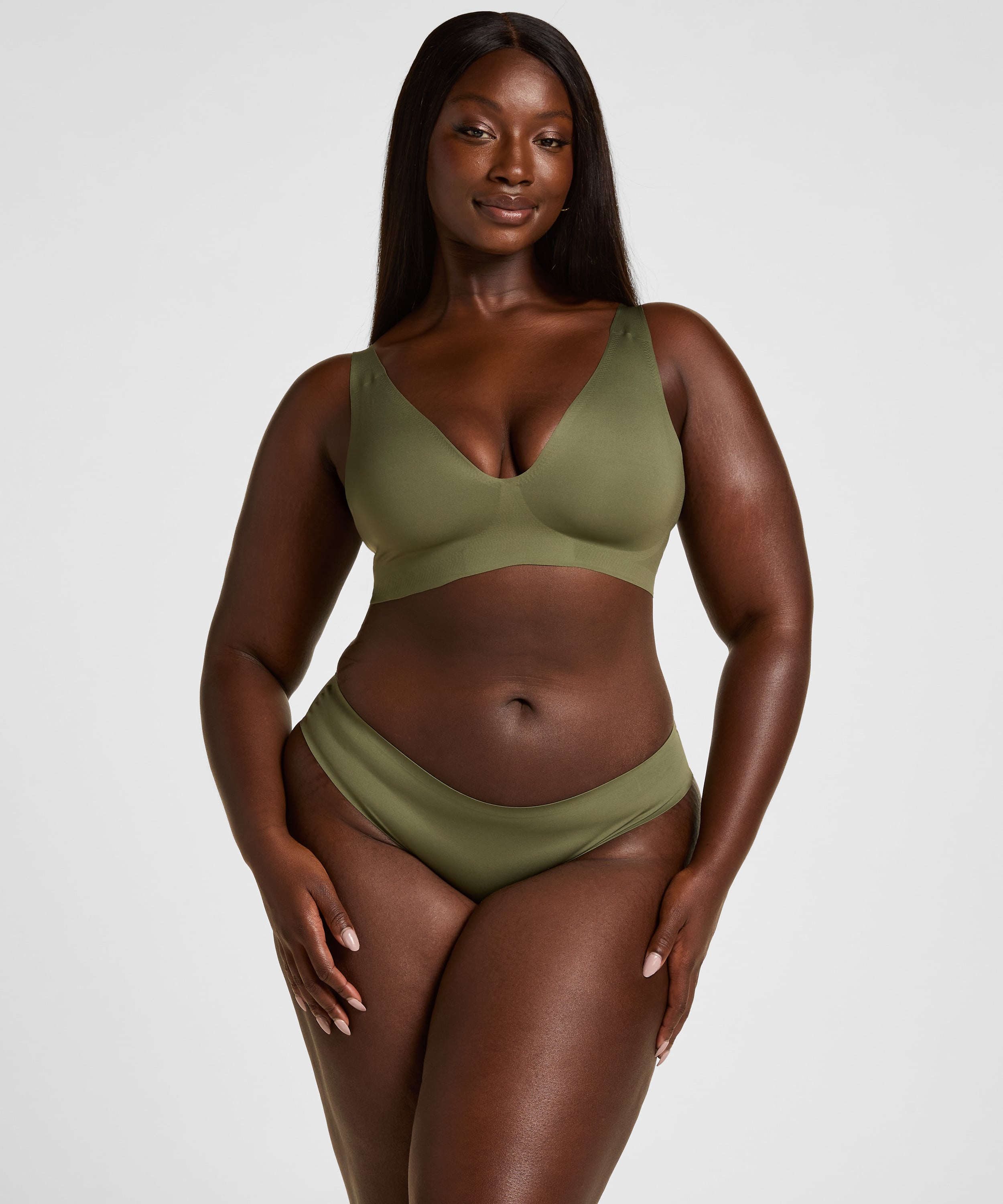 Super Comfort Bra, Green, main
