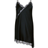 Slipdress Asymmetric, Black