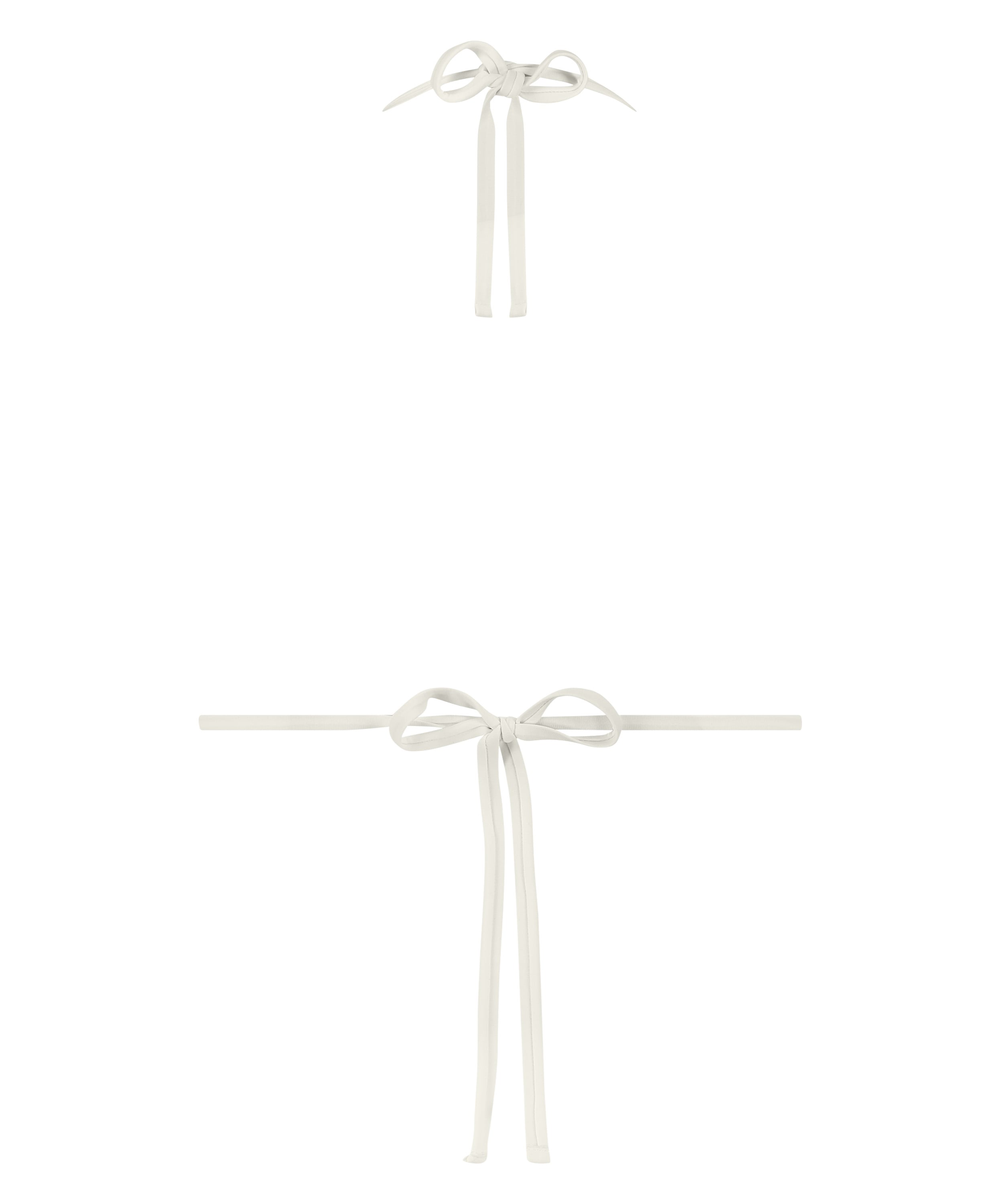Maui Triangle Bikini Top, White, main