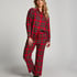 Flannel Pyjama Pants, Red