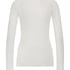 Long-Sleeved Pyjama Top, White