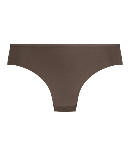 Invisible Lace Back Brazilian, Brown