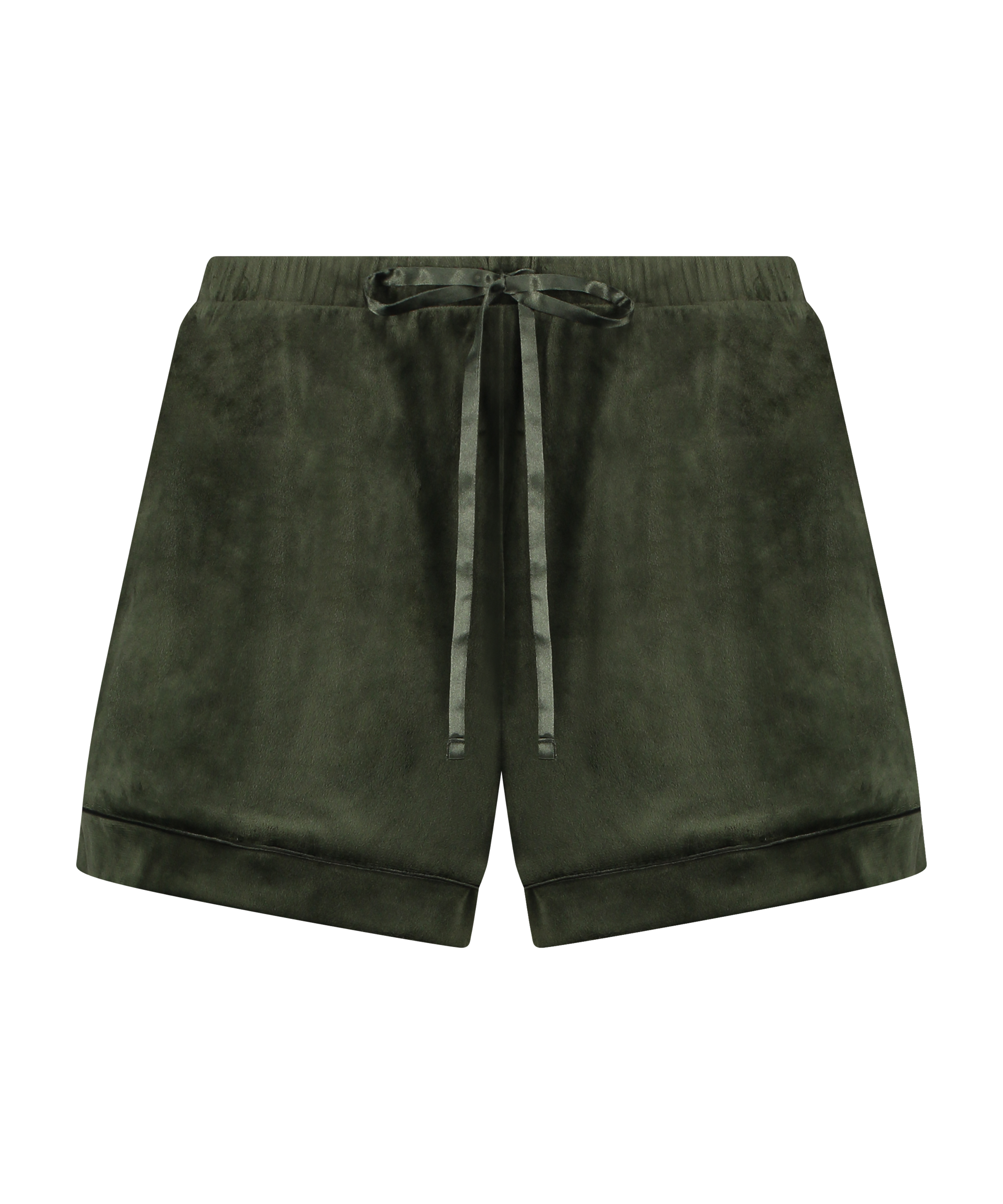 Velvet shorts, Green, main