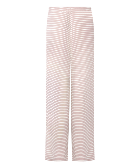 Striped Pyjama Pants, Pink