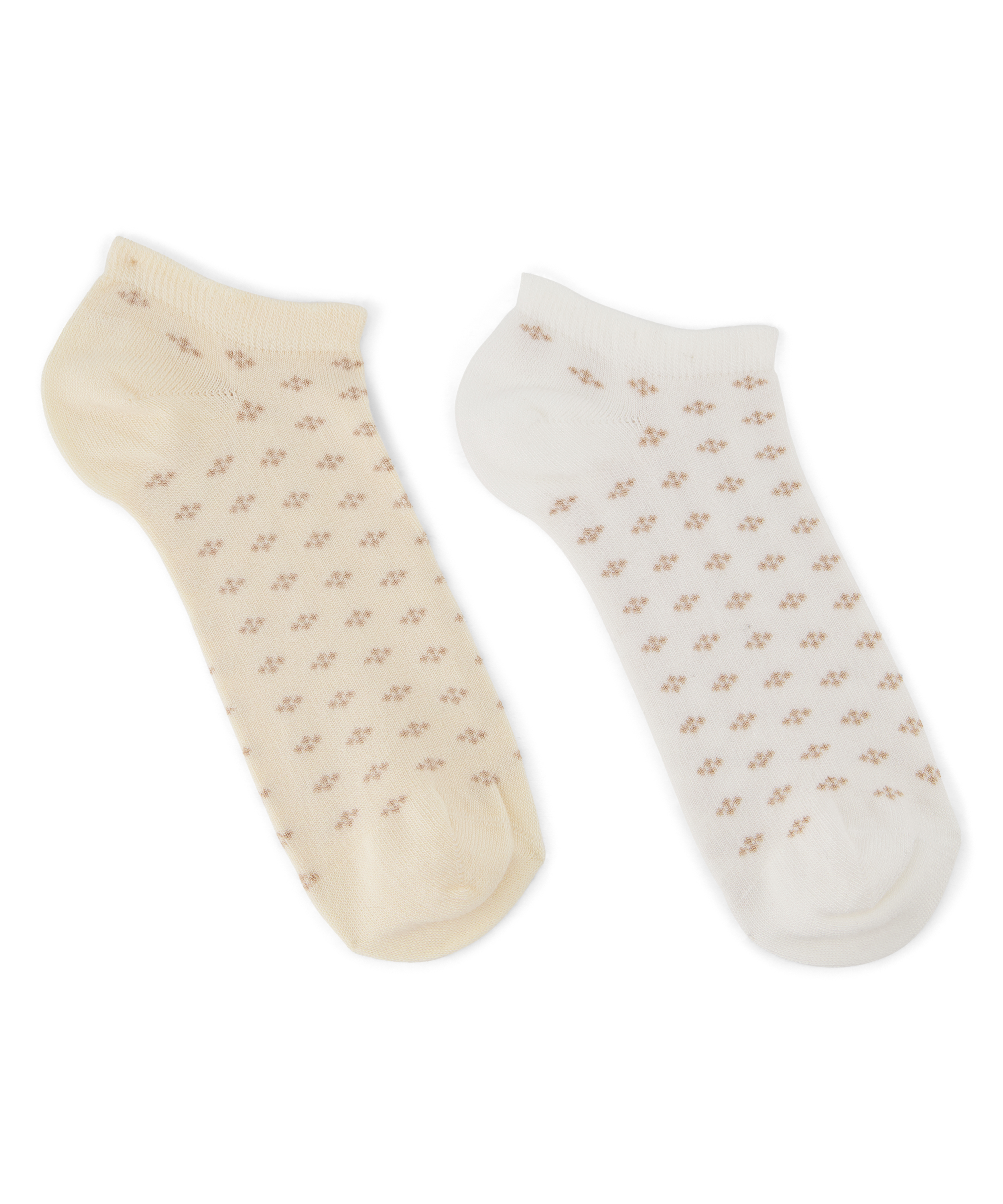 2 Pairs Of Socks, White, main