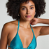Triangle Bikini Top Aqua, Green