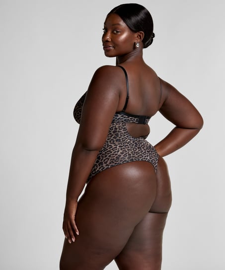 Tara Leopard Body, Black