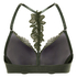 Amara Padded Underwired Push-Up Bra, Green