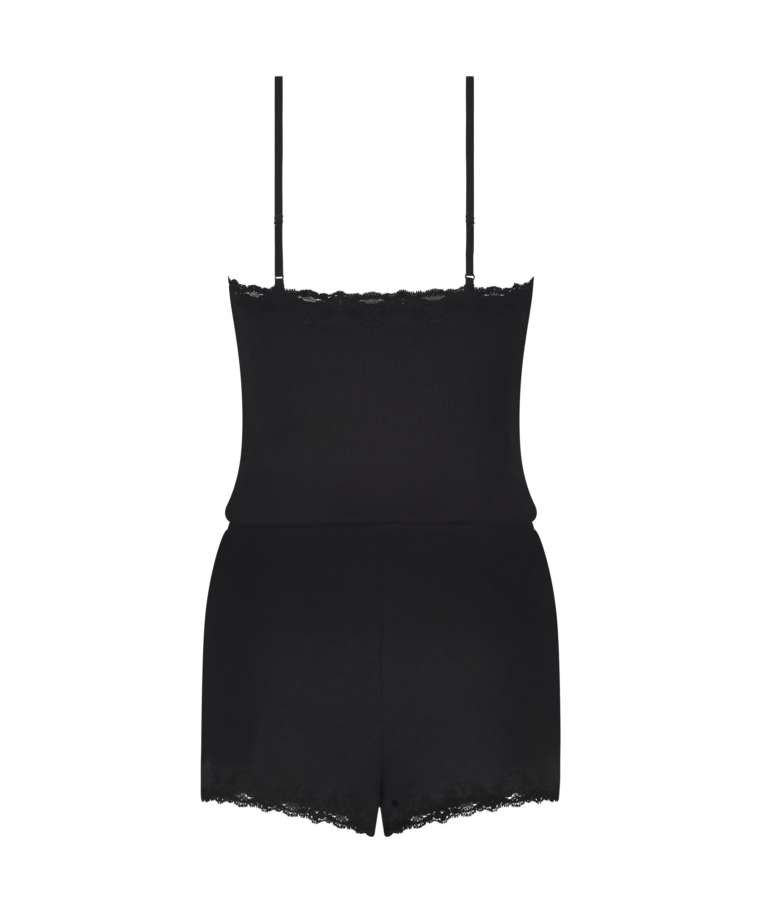 Cami Short Pyjama Set, Black, main