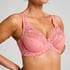 Diva Non-Padded Underwired Bra, Pink