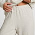 Pyjama Pant Loose Pointelle, Gray