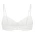 Pointelle Non-padded Underwired Bra, White